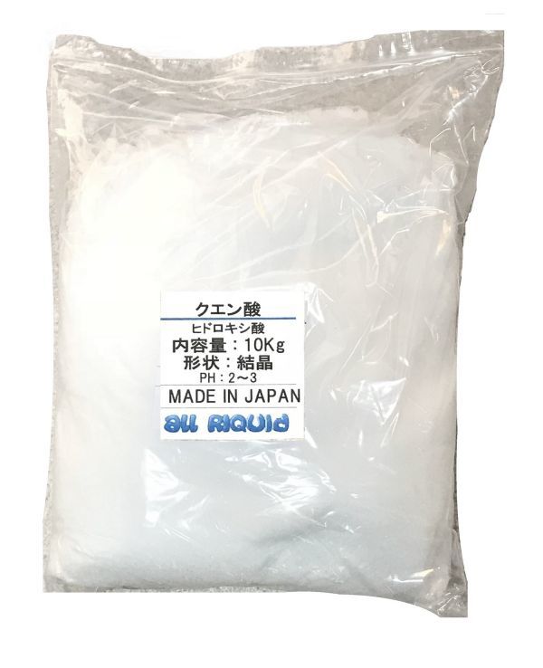 純 クエン酸 8Kg 安心の国産品の画像2