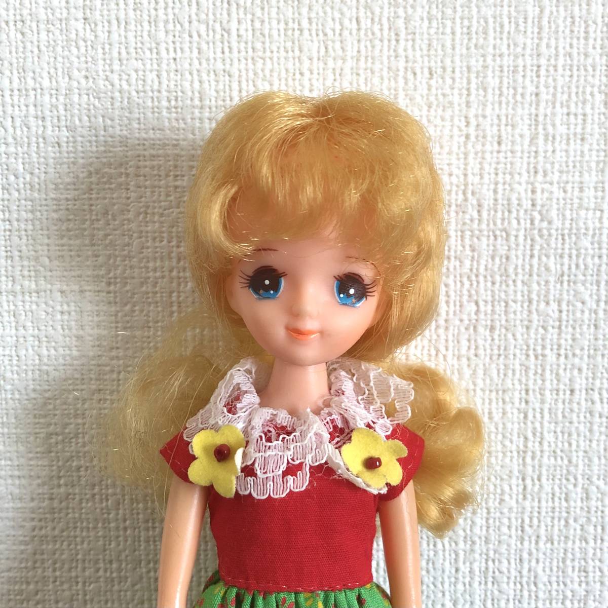 2代目リカちゃんのお友達 ひとみちゃん 美品 昭和レトロ-