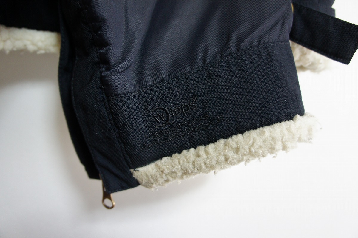 希少 AG ANALOG BURTON アナログ バートン × WTAPS ダブルタップス B-3 NAYLON BOA JKT ボア ジャケット ブルゾン サイズL 希少 421M