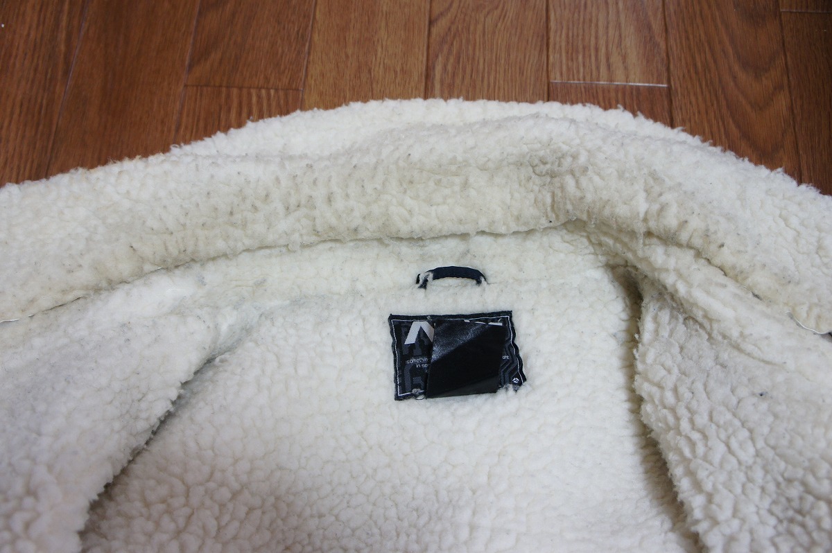 希少 AG ANALOG BURTON アナログ バートン × WTAPS ダブルタップス B-3 NAYLON BOA JKT ボア ジャケット ブルゾン サイズL 希少 421M