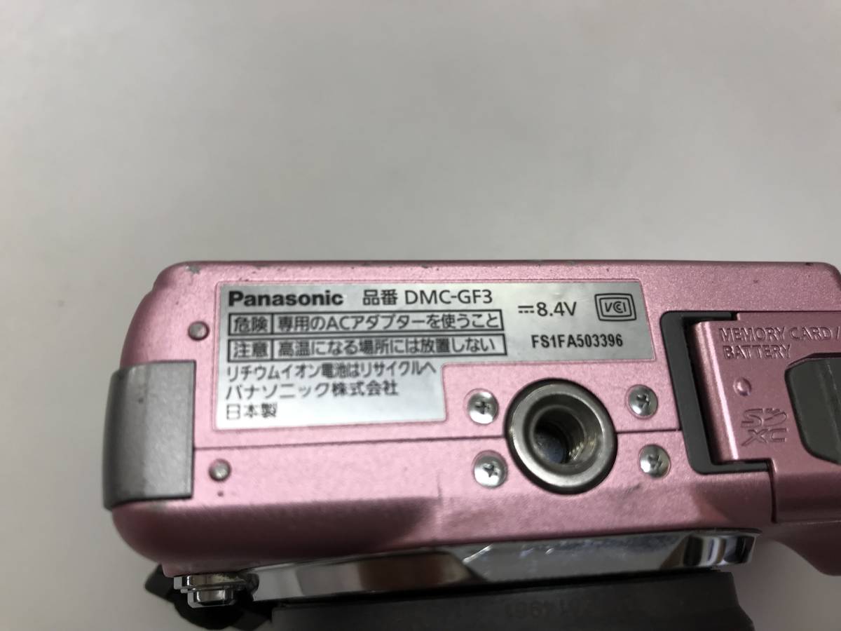 ついに再販開始！】 Panasonic LUMIX DMC-GF3 レンズ付 現状ジャンクB