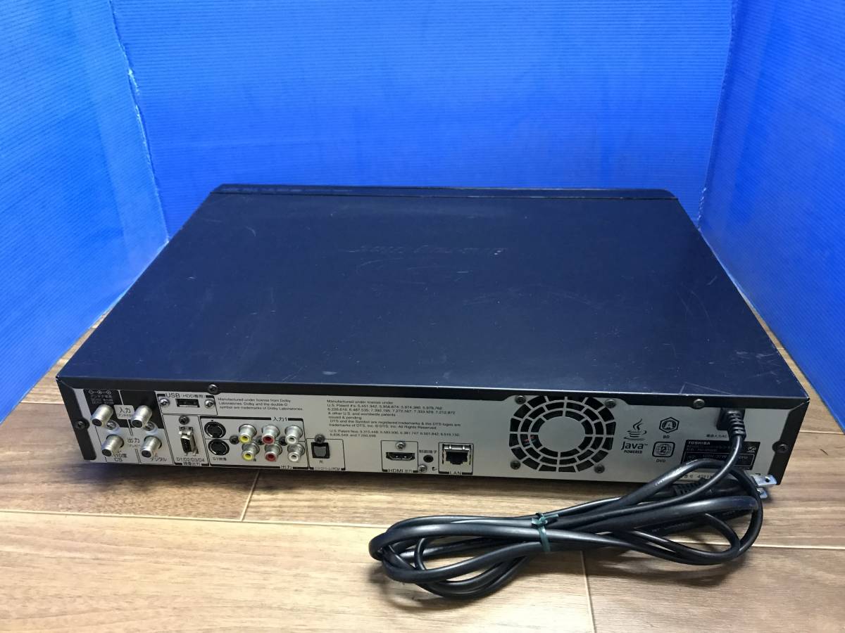 TOSHIBA ブルーレイレコーダー RD-BR600 中古品B-6709_画像5