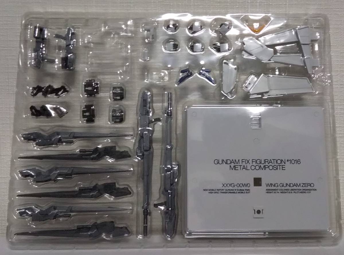 BANDAI GUNDAM FIX FIGURATION METAL COMPOSITE ウイングガンダムゼロ ...