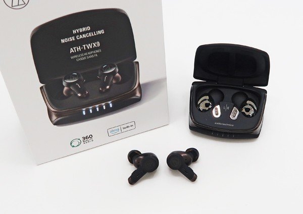 ◇【audio-technica オーディオテクニカ】ワイヤレスイヤホン ATH-TWX9