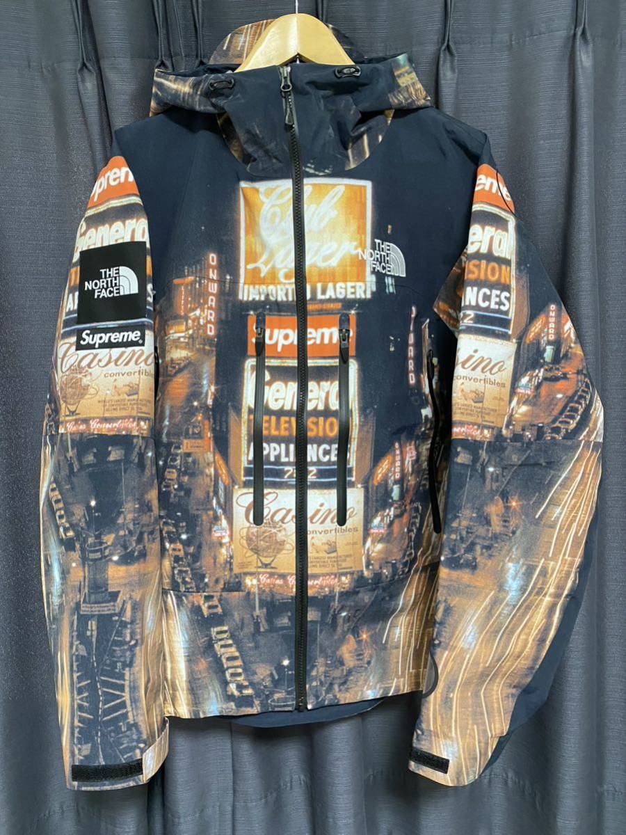 Supreme 22AW L The North Face Taped Seam Shell Jacket Times Square シュプリーム ノースフェイス ジャケット タイムズスクエア_画像3