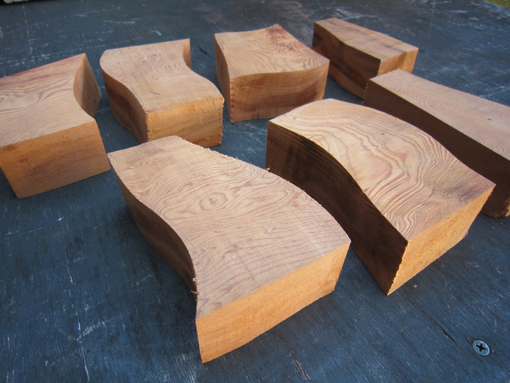 木材端材 屋久杉板 - 素材/材料