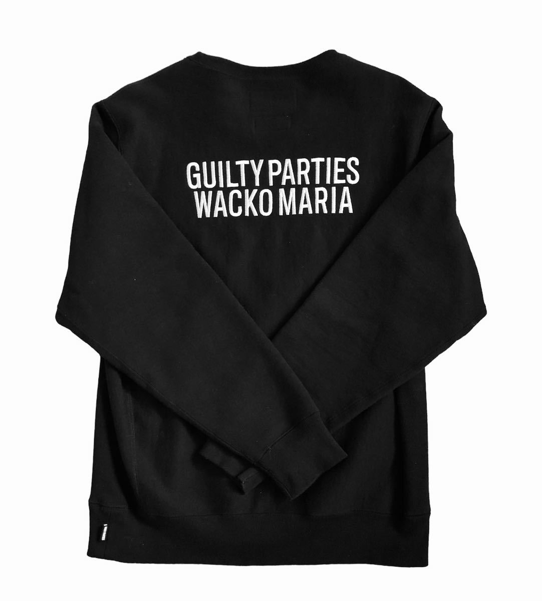 送料無料 即決 タグ付き WACKO MARIA × BUDSPOOL HEAVY WEIGHT CREW