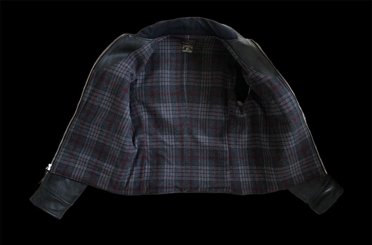 最終値下げ 送料無料 即決 At Last & Co LEATHER COSSACK JACKET