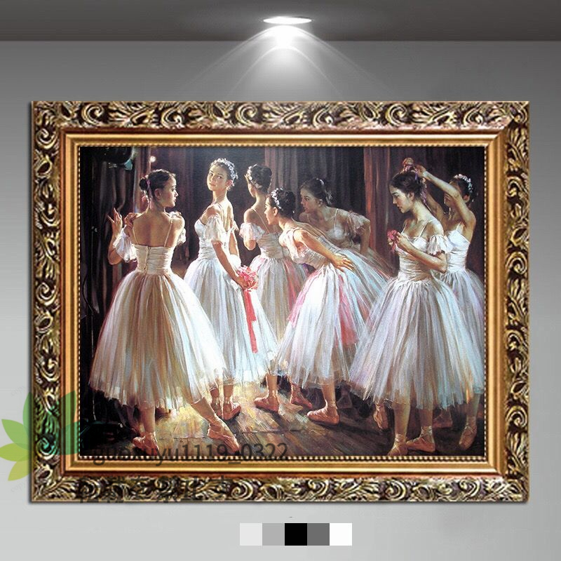  popular recommendation * oil painting ballet ... girl equipment ornament .