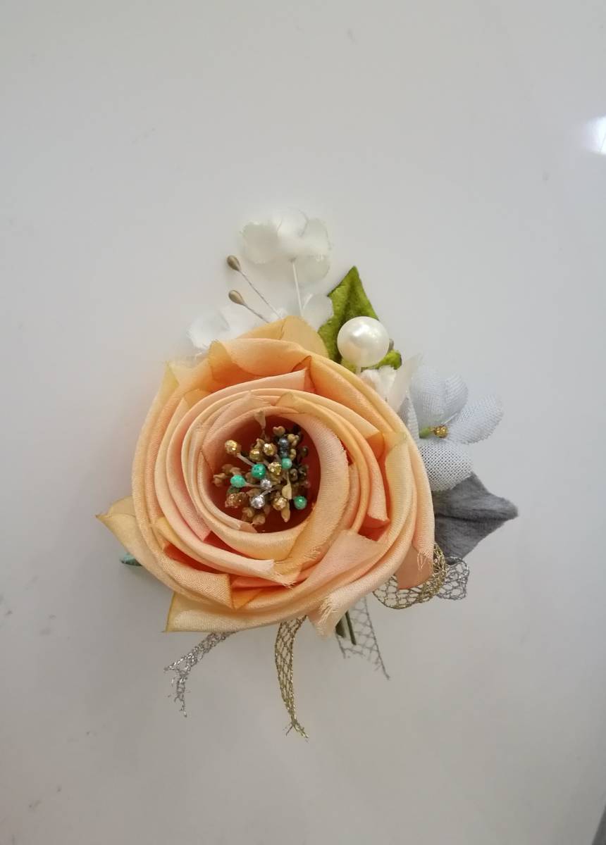  dyeing cloth flower * rose . sumire * rental mi saw. bouquet corsage 