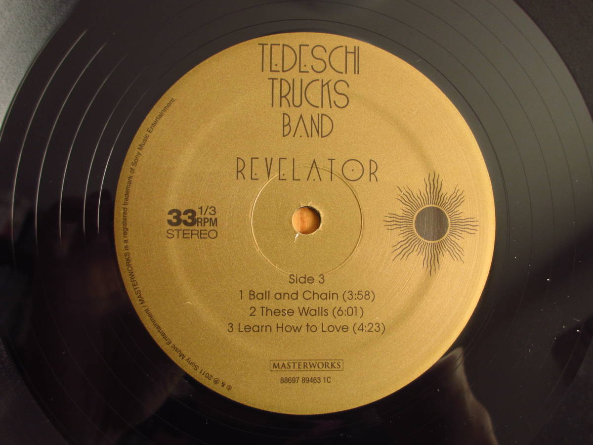 オリジナル / Tedeschi Trucks Band / Derek テデスキトラックスバンド / Revelator / Masterworks / 2LP / US盤 / シュリンク付_画像3