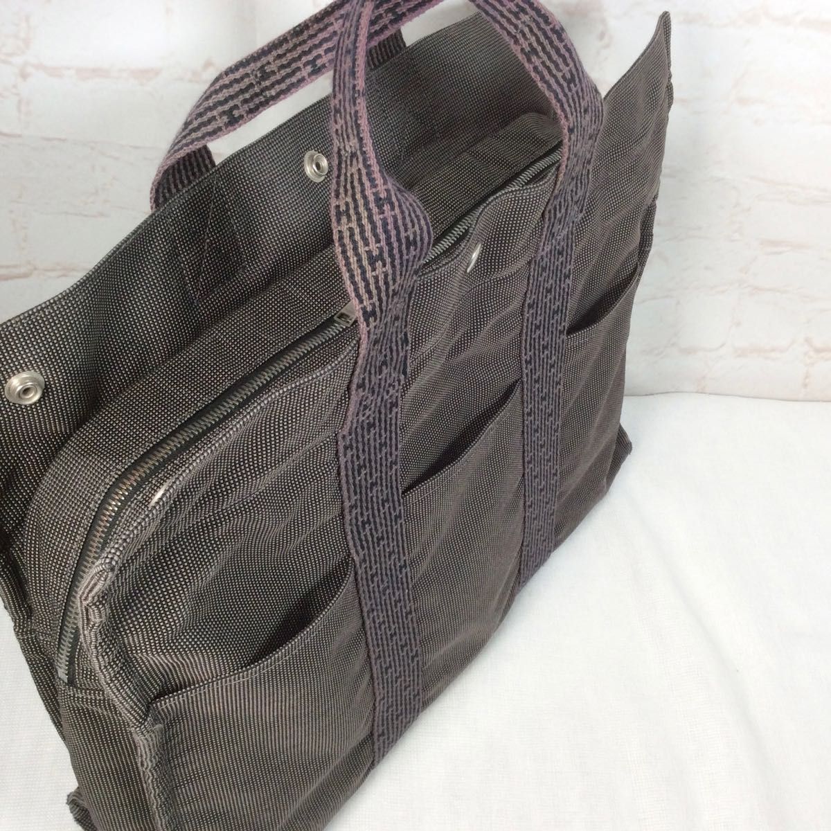 HERMES エルメス エールライン トートバッグ ビジネス 通勤 通学 www