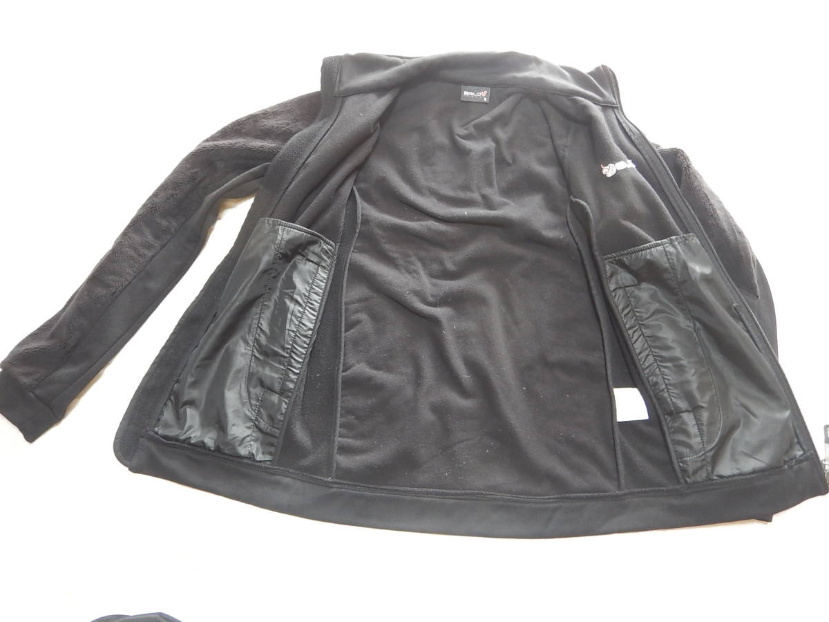 BAILO バイロ　モコモコのフリースジャケット　Sサイズ　ブラック　　良品