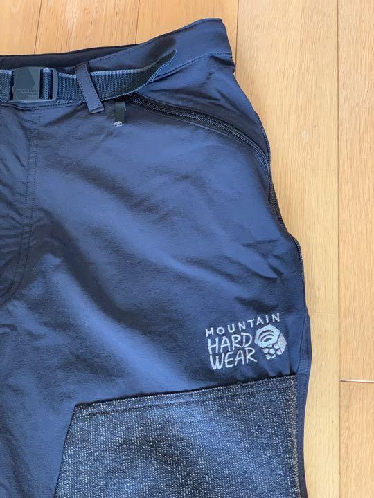 マウンテンハードウエア MOUNTAIN HARDWEAR ダブルドラゴンパンツ OE8756 ケブラー補強 Mサイズ 冬山 暖かいソフトシェル裏起毛 _画像4