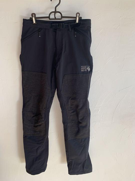 マウンテンハードウエア MOUNTAIN HARDWEAR ダブルドラゴンパンツ OE8756 ケブラー補強 Mサイズ 冬山 暖かいソフトシェル裏起毛 _画像1