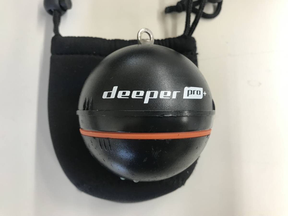 珍しい フィッシング動作確認済 美品 deeper Pro+ 魚探 スマートソナー ワイヤレス www