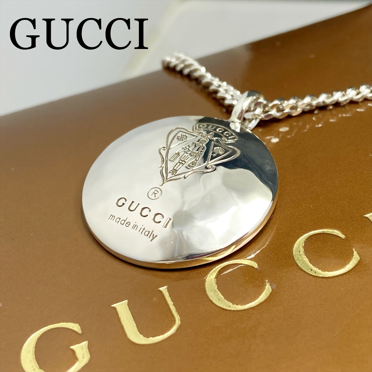 箱付GUCCI ネックレス 正規品 - 通販 - gofukuyasan.com