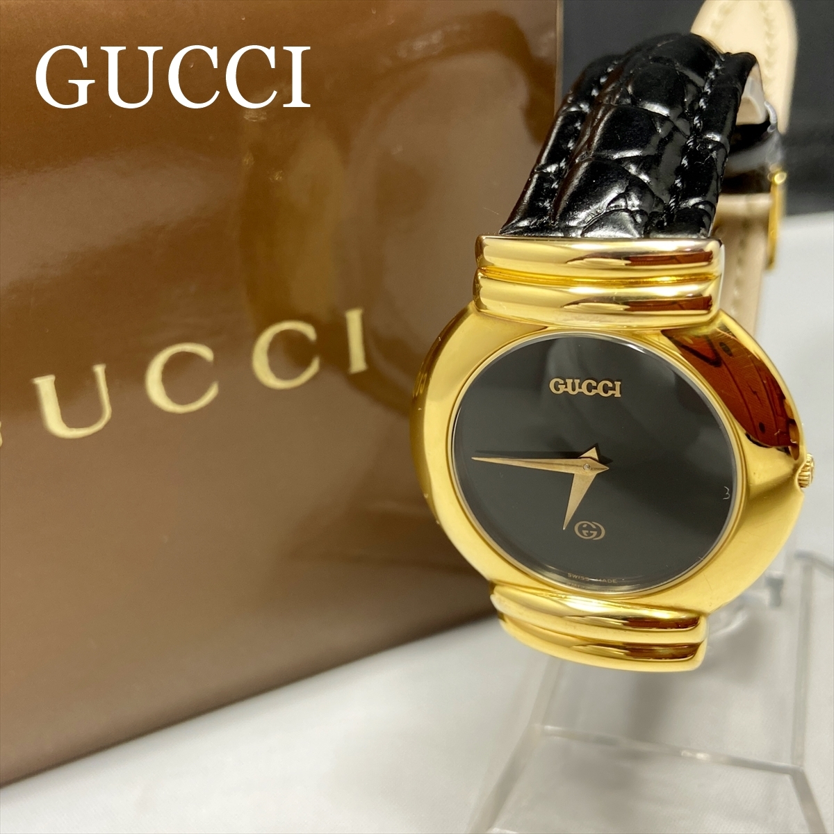 新作HOT GUCCI グッチ 腕時計 シェル 5300M ゴールド t1bwk