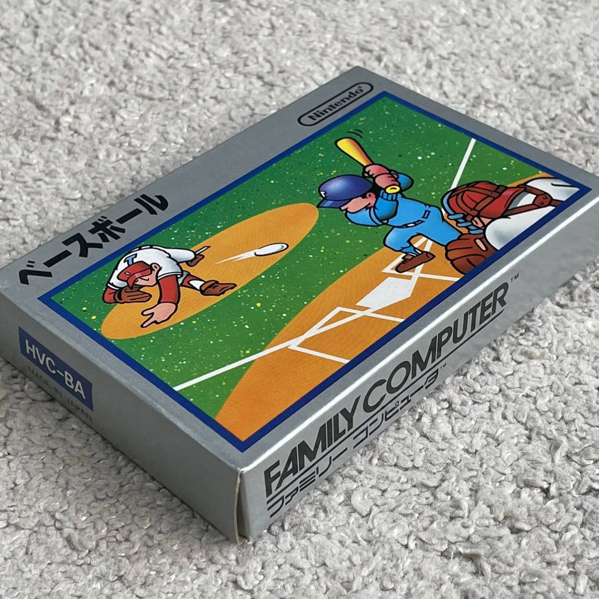 ファミコン初の野球ゲーム! 極美品 新品未使用 未開封 銀箱 ベースボール