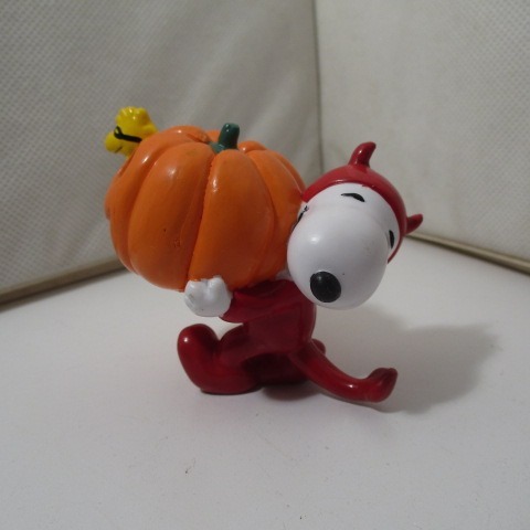 ビンテージ スヌーピー デビル ハロウィン フィギュア Ki461