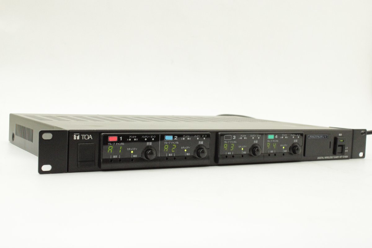 毎日続々入荷TOA デジタルワイヤレスチューナー WT-D1814