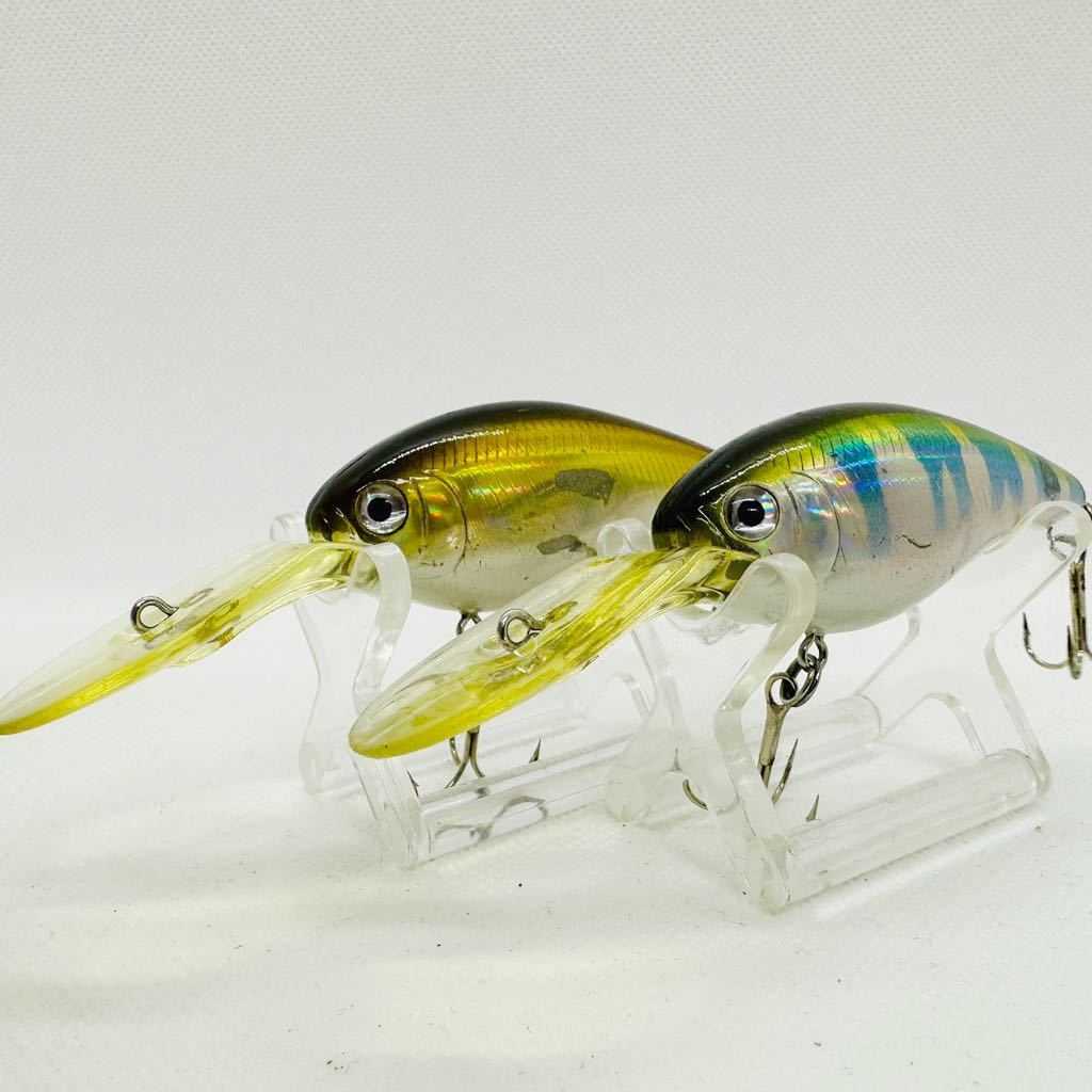 送料120円『ダイワ TDスーパークランク 約66mm 2個セット』3点落札送料無料 DAIWA T.D. SUPER CRANK クランクベイト ルアーセット