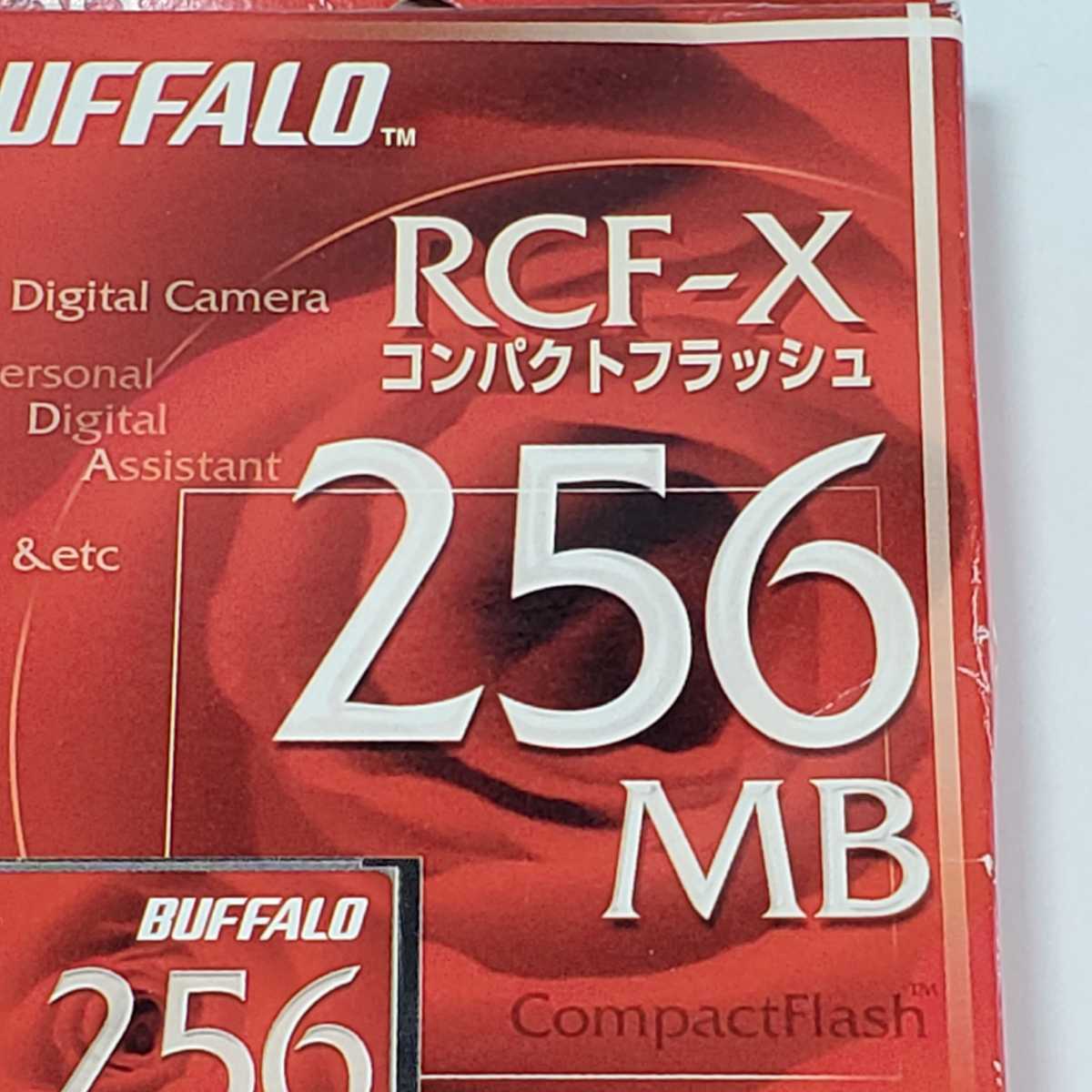 BUFFALO RCF-Xコンパクトフラッシュ 256MB RCF-X256MY 未使用品