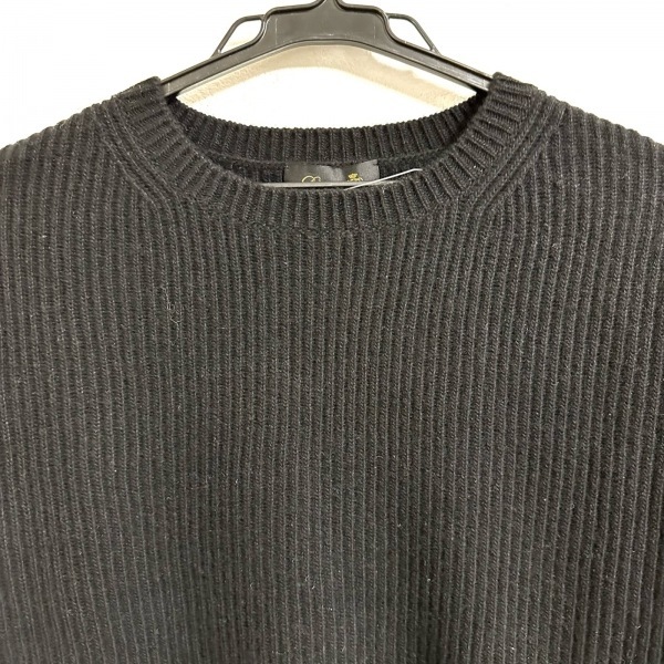 ドゥロワー Drawer 長袖セーター サイズ2 M - 黒 レディース クルーネック トップス_画像7