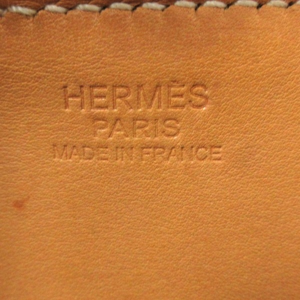 エルメス HERMES ハンドバッグ パリボンベイ35 ヴァッシュリエージュ ヴァッシュ ゴールド金具 □K バッグ_画像7
