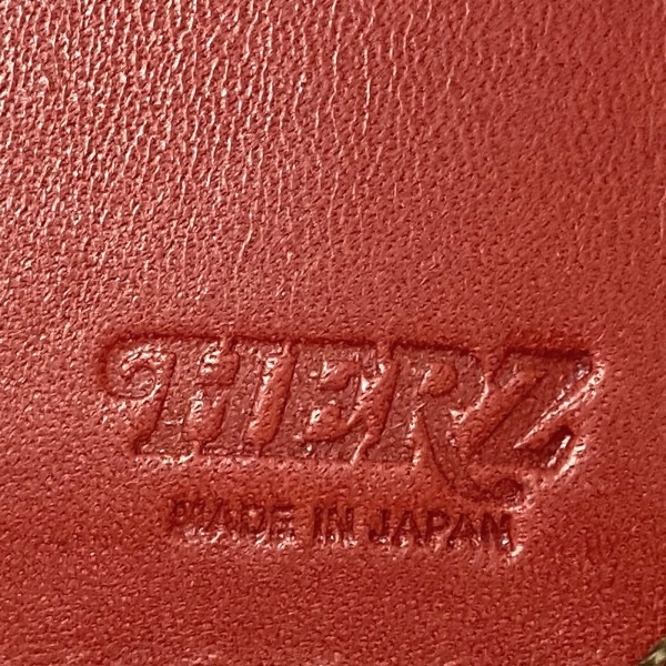 ヘルツ HERZ 札入れ レザー レッド 財布 財布 | kornmed.pl