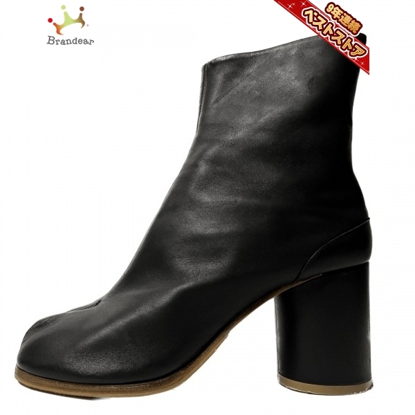 誠実 レザー タビブーツ S38WU0291 37 ショートブーツ Margiela Maison