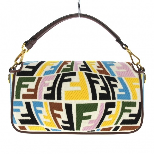 フェンディ FENDI ハンドバッグ 8BR600 マンマバケット キャンバス