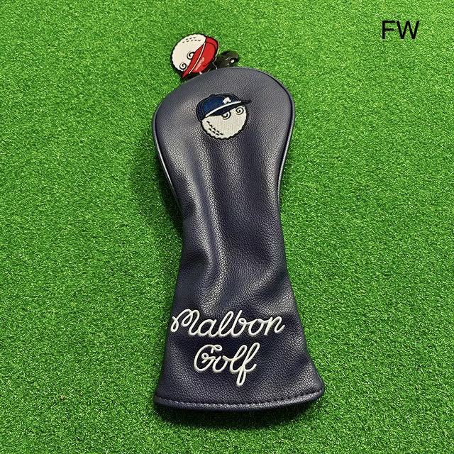 ヤフオク! - 【新品】Malbon Golf マルボン ヘッドカバー 4点