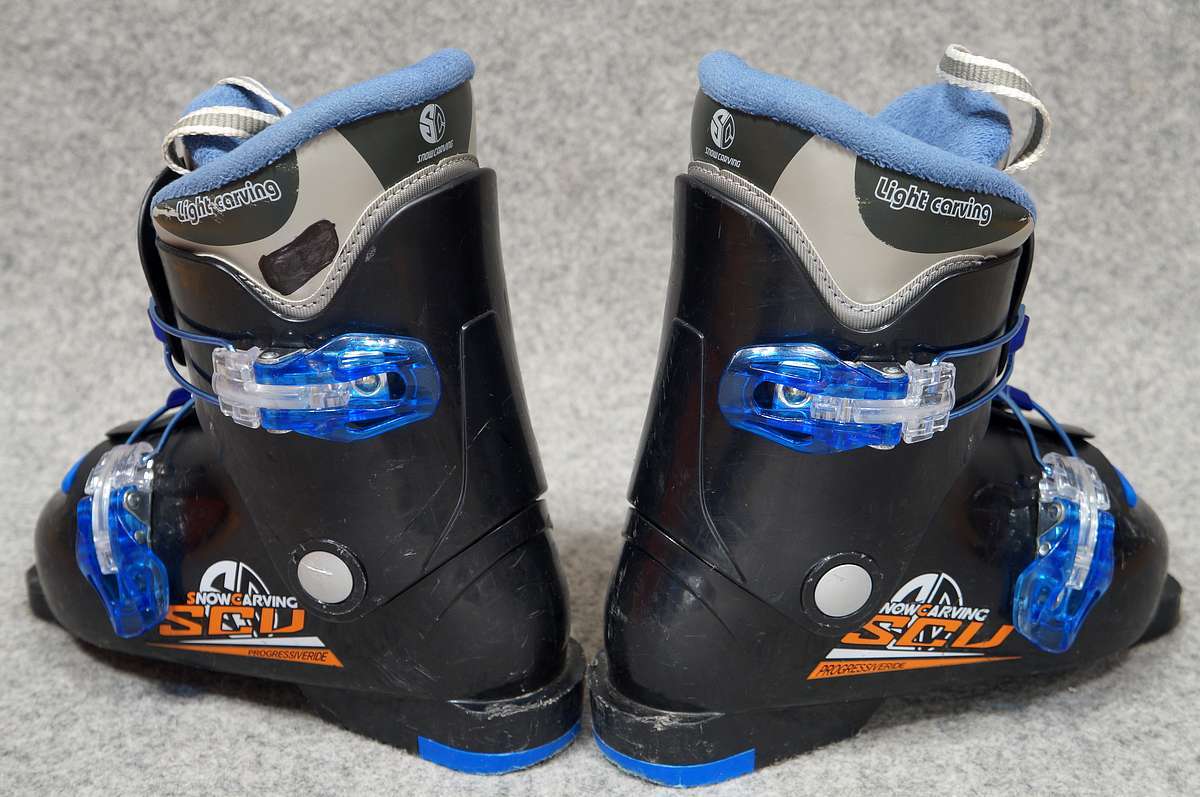 SNOWCARVE 2 пряжка Jr лыжи ботинки USED царапина есть [ цвет : изображен на фотографии размер =21cm L=250mm] симпатичный!