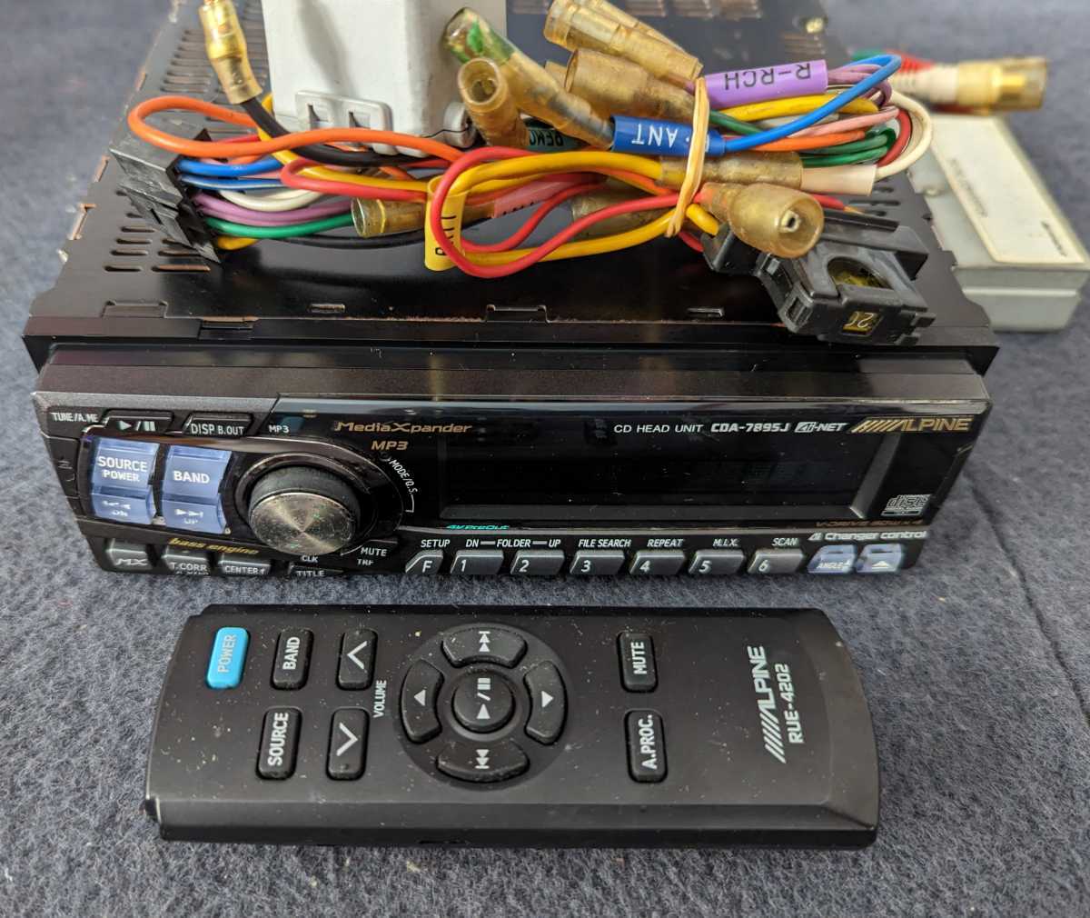Alpine high class machine CDA-7895J MEDIA Xpander V-DRIVE Alpine high class machine CDA-7895J MEDIA Xpander V-DRIVE