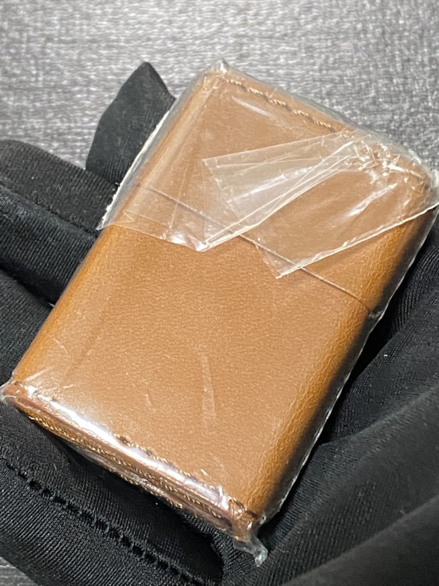 zippo キャメル 茶本革 限定品 希少モデル 2019年製 CAMEL ケース