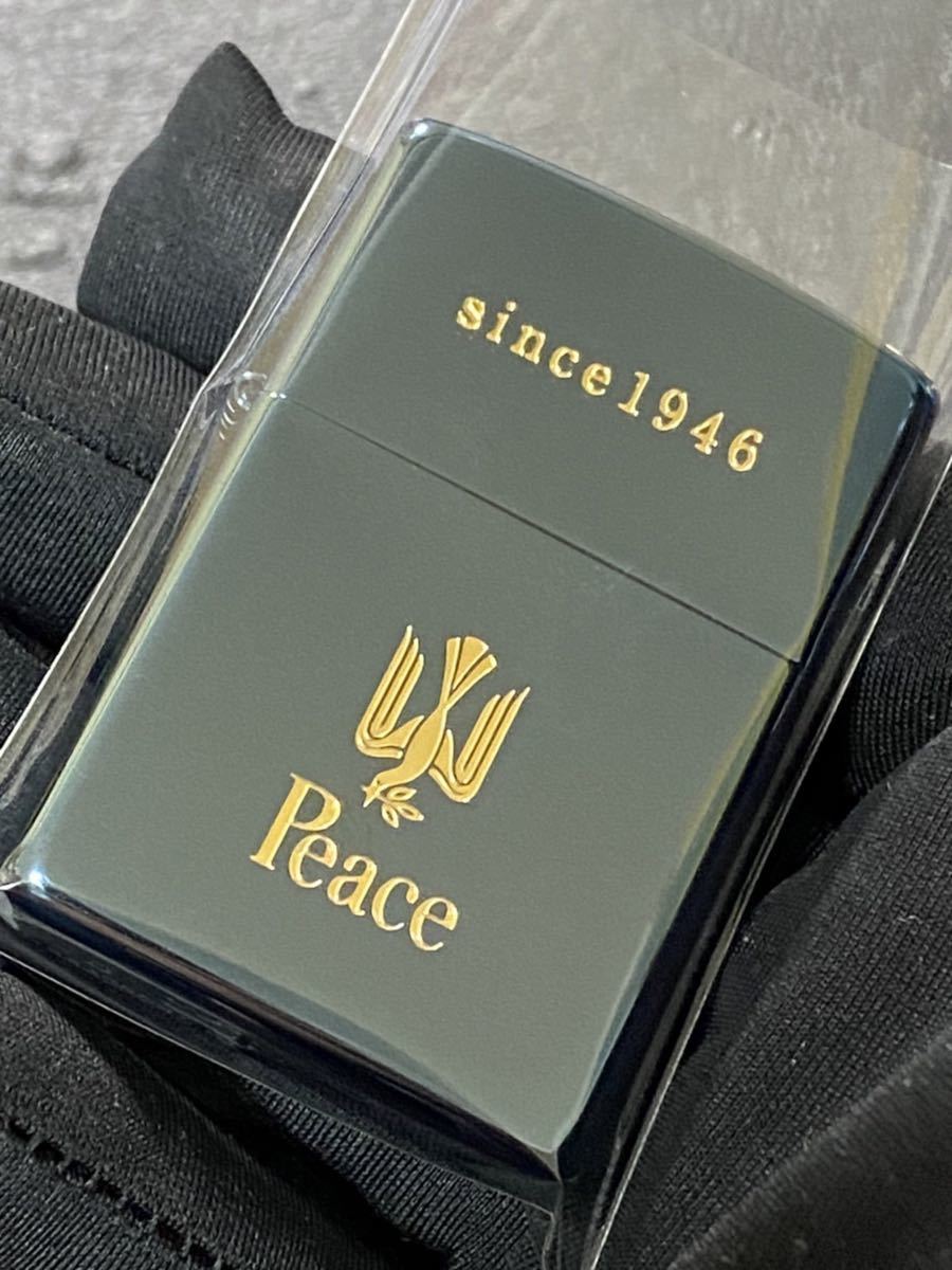 zippo ピース ブルーチタン 限定品 希少モデル 2015年製 Peace since