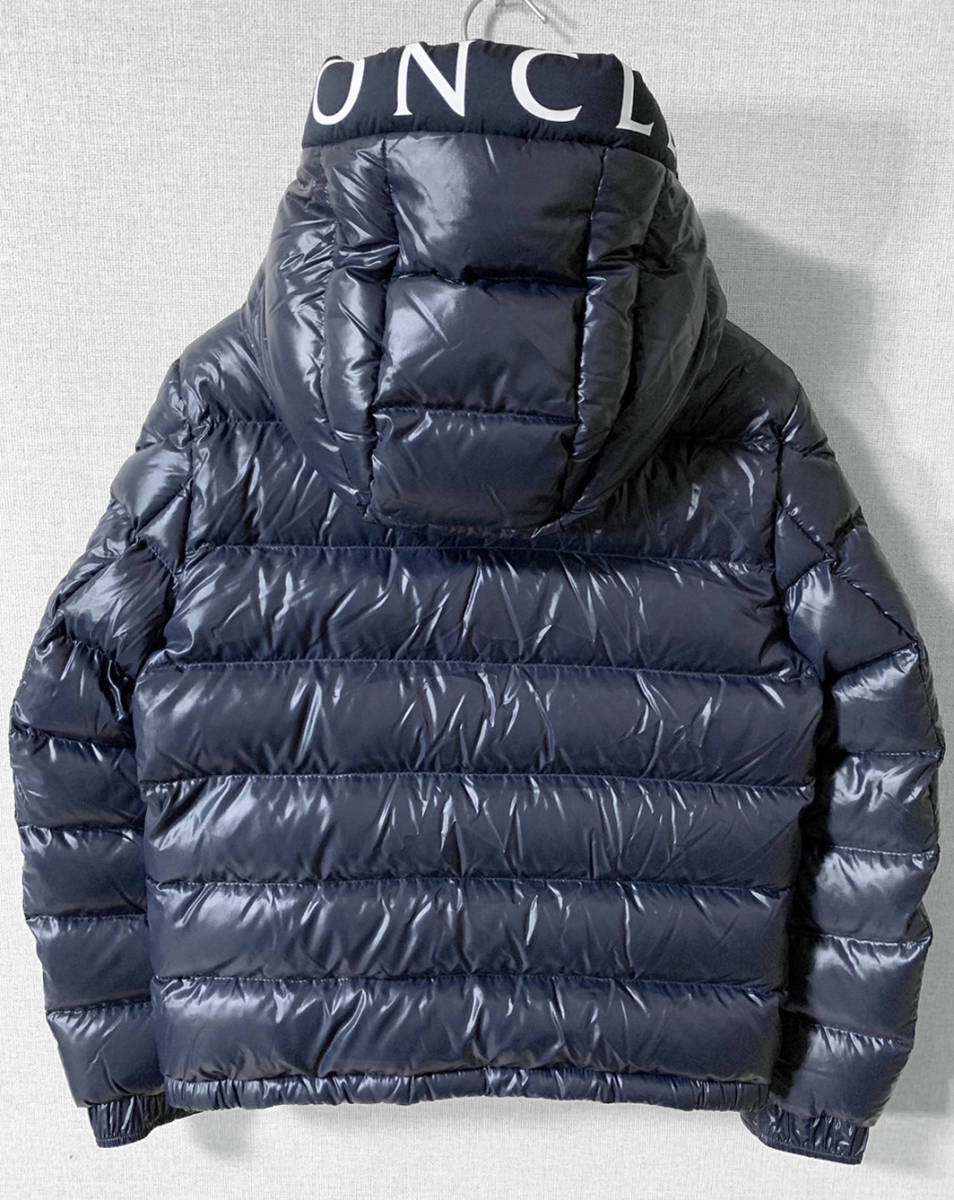 MONCLER SALZMAN モンクレール サルツマン ダウンジャケット ネイビー 12A 152cm *コート サルズマン キッズ ジュニア ベスト パーカー_画像3