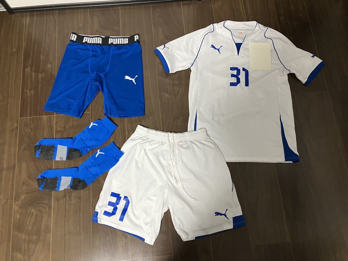 Yahoo!オークション - 美品 プーマ サッカーユニフォーム上下 Yahoo!オークション - 美品 プーマ サッカーユニフォーム上下
