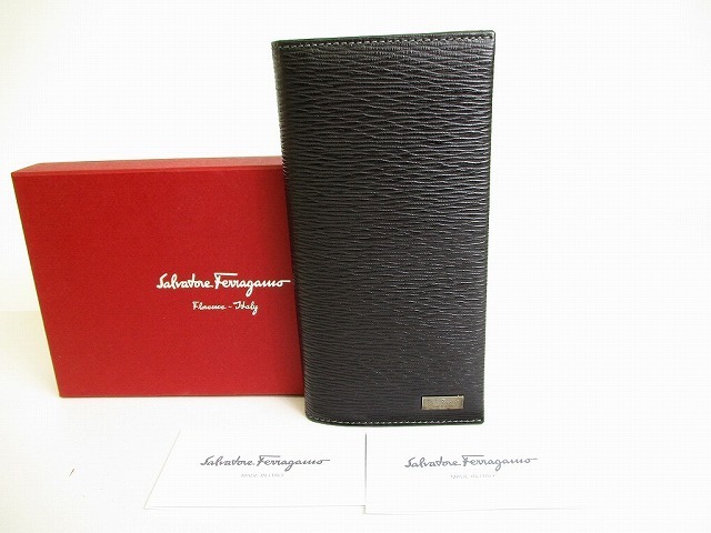 未使用保管品】 サルバトーレ Salvatore Ferragamo フェラガモ ロゴ ...