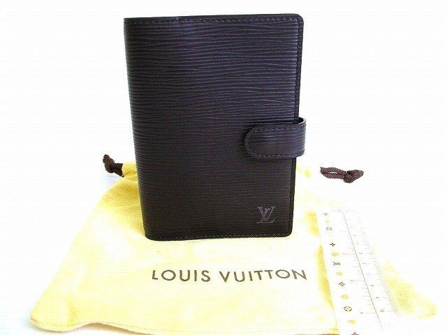 未使用保管品】 ルイヴィトン LOUIS VUITTON エピ アジェンダ PM 手帳