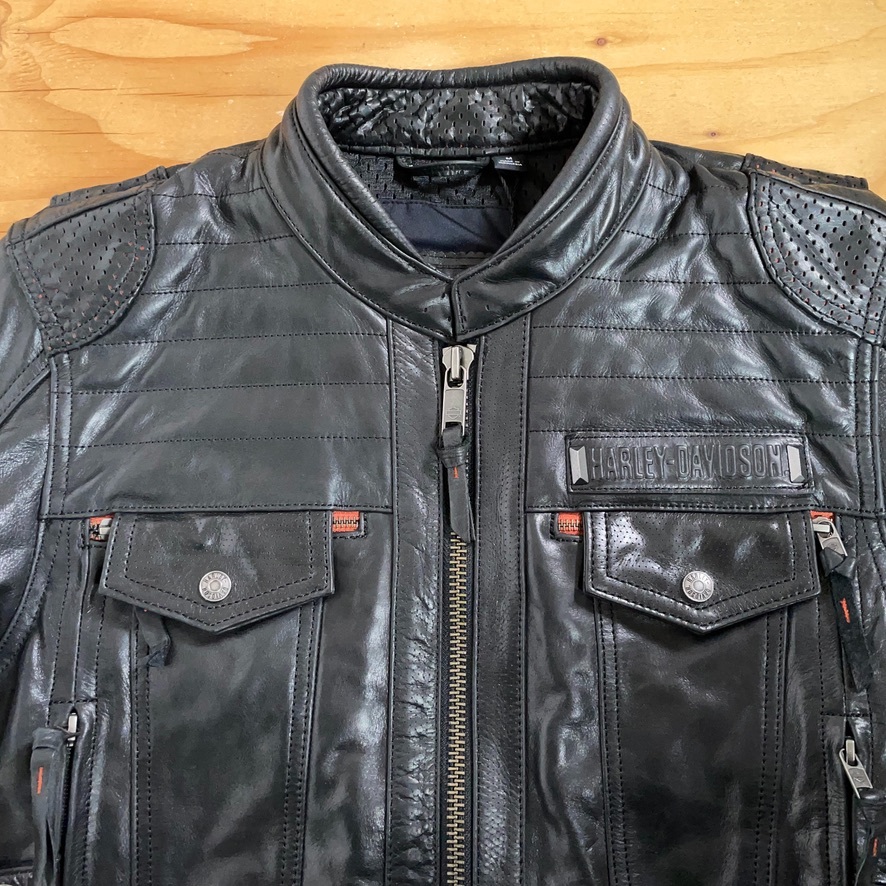 定価11万☆未使用☆Harley-Davidson ハーレーダビッドソン 牛革