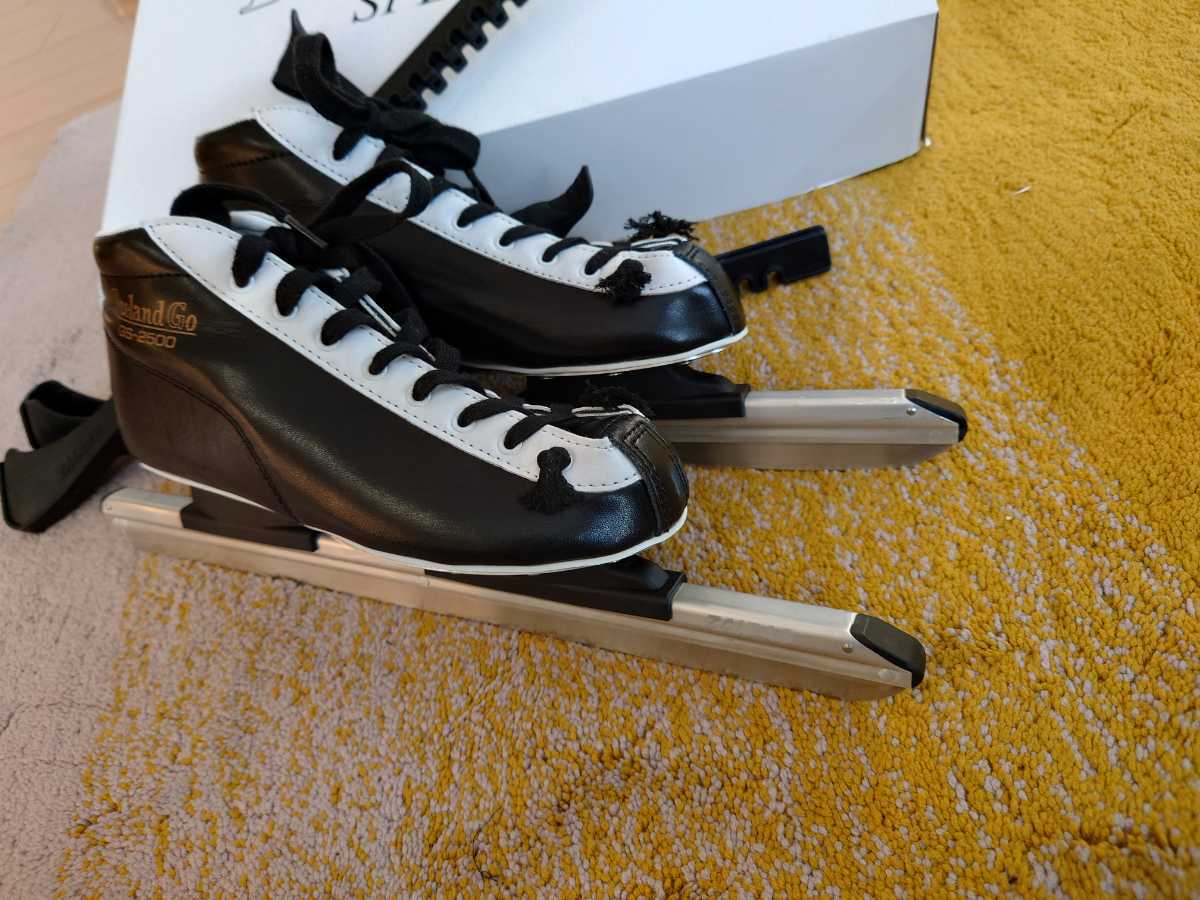 スピードスケート 靴 ICELAND 26.0ｃｍ カバー・箱あり 研磨済 一度のみ使用の画像4