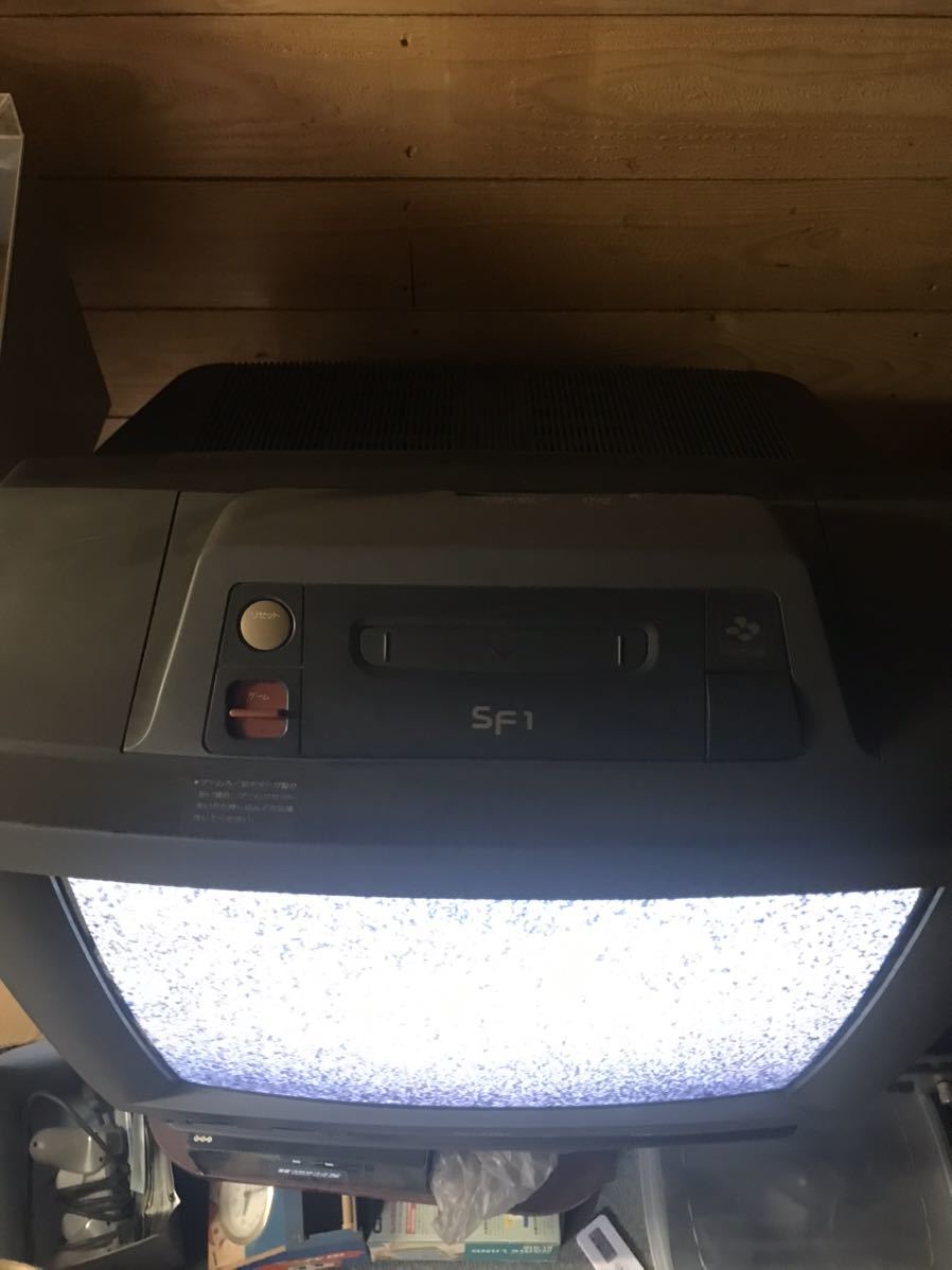 □SHARP SF1 スーパーファミコン内蔵テレビ 取説 □SHARP SF1 スーパーファミコン内蔵テレビ 取説