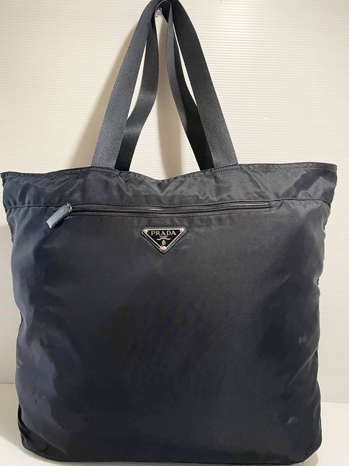 超可爱の K119□プラダPRADA ナイロン 送料無料 巾着保管袋付属 トート