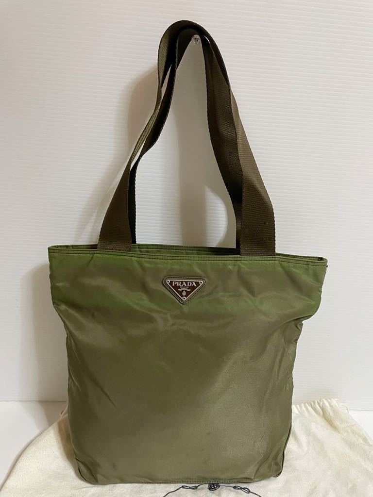 最低販売価格 A美品□プラダ PRADA ナイロン トート 付属品付き - www