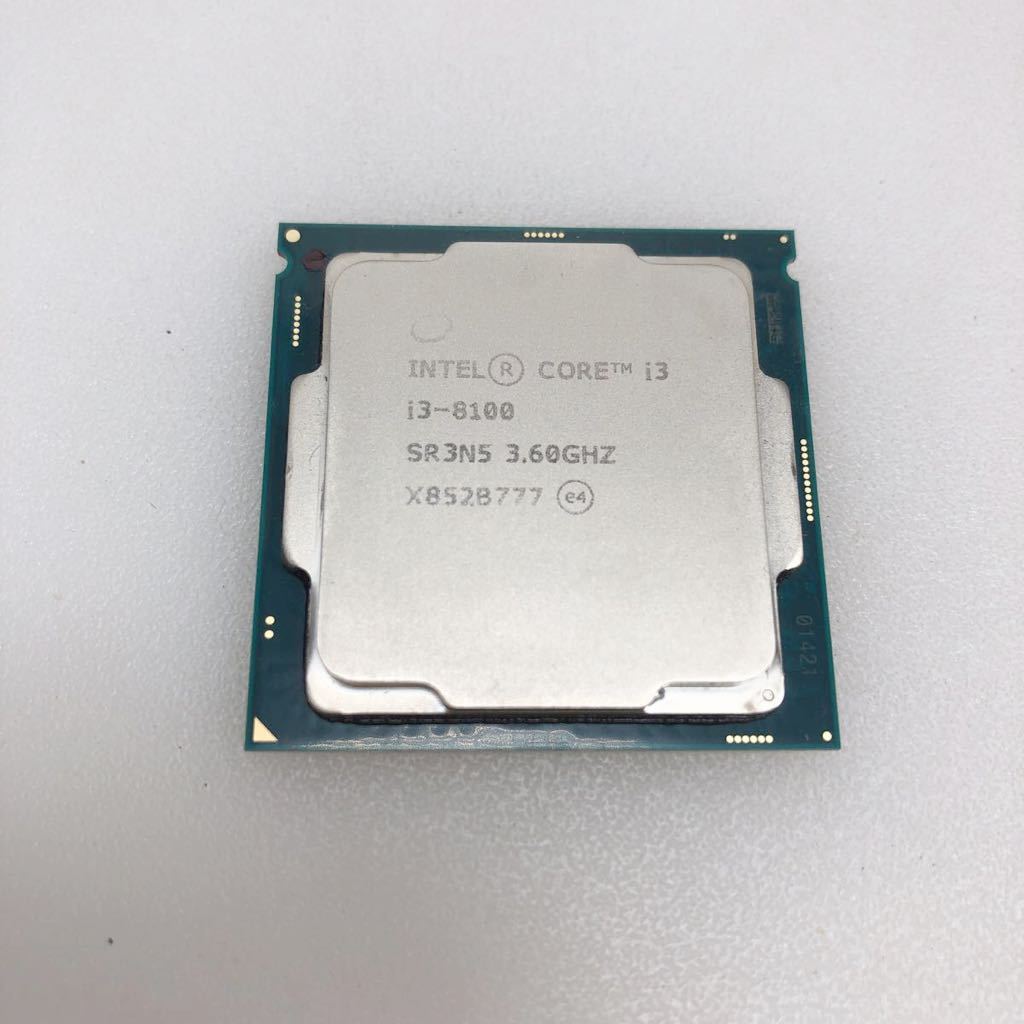CC1-82 【中古】Intel Core i3-8100 3.60GHz SR3N5