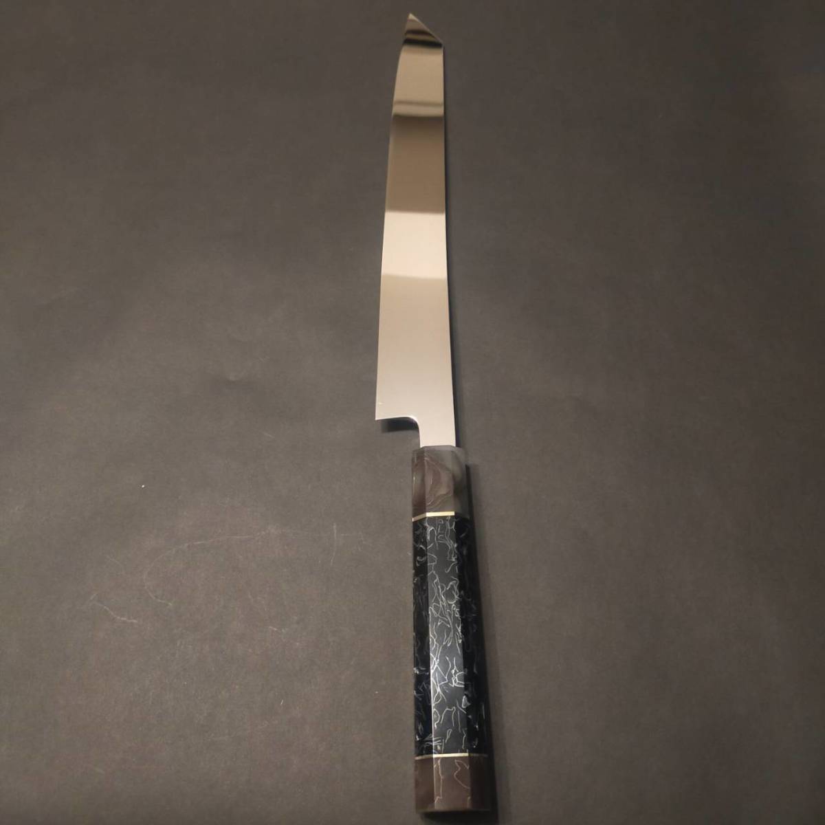 ファッションデザイナー 【鞘おまけ】ステン本焼V金10号先丸包丁270mm