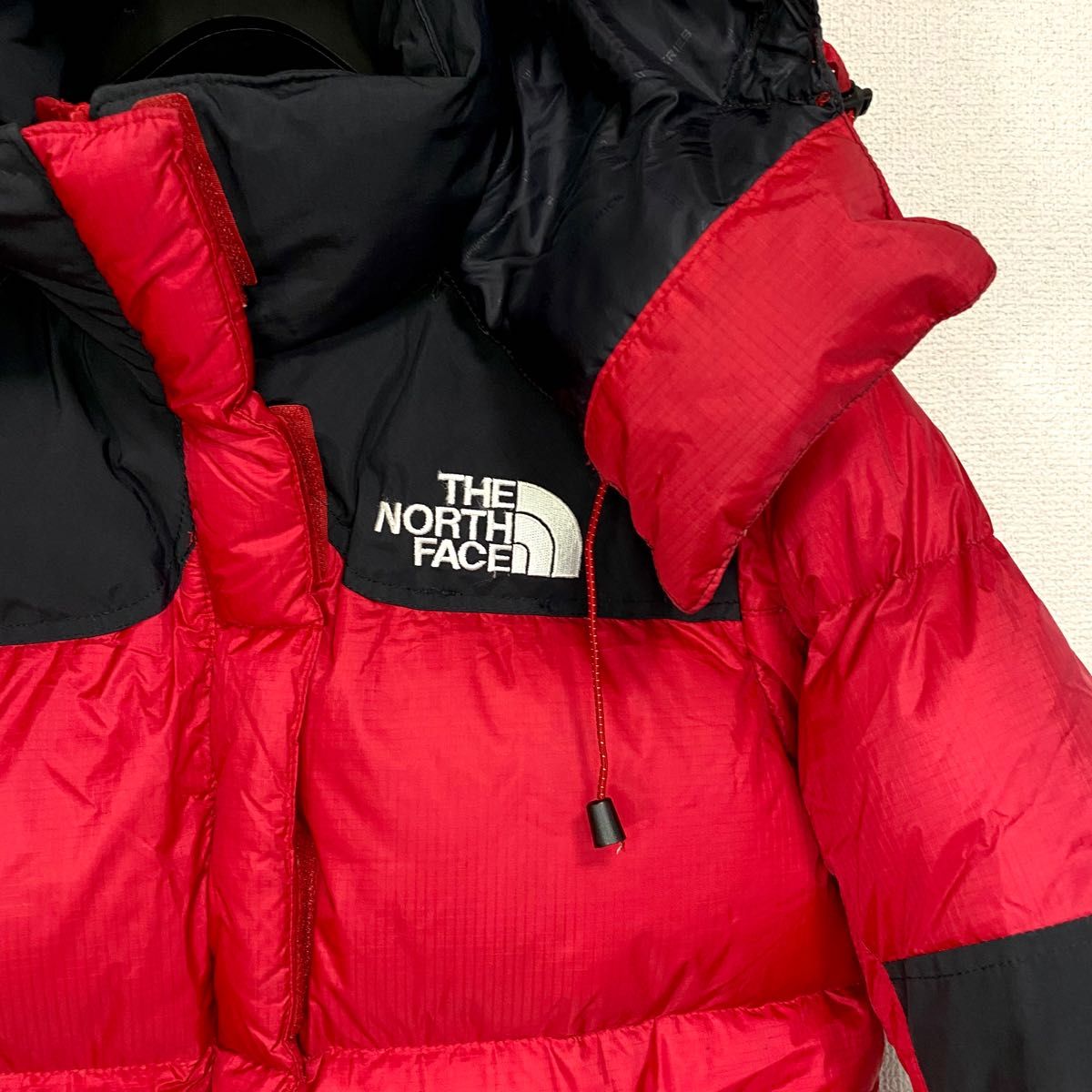 希少! ノースフェイス バルトロジャケット 700フィル サミット レディースL メンズS相当 THE NORTH FACE 赤黒