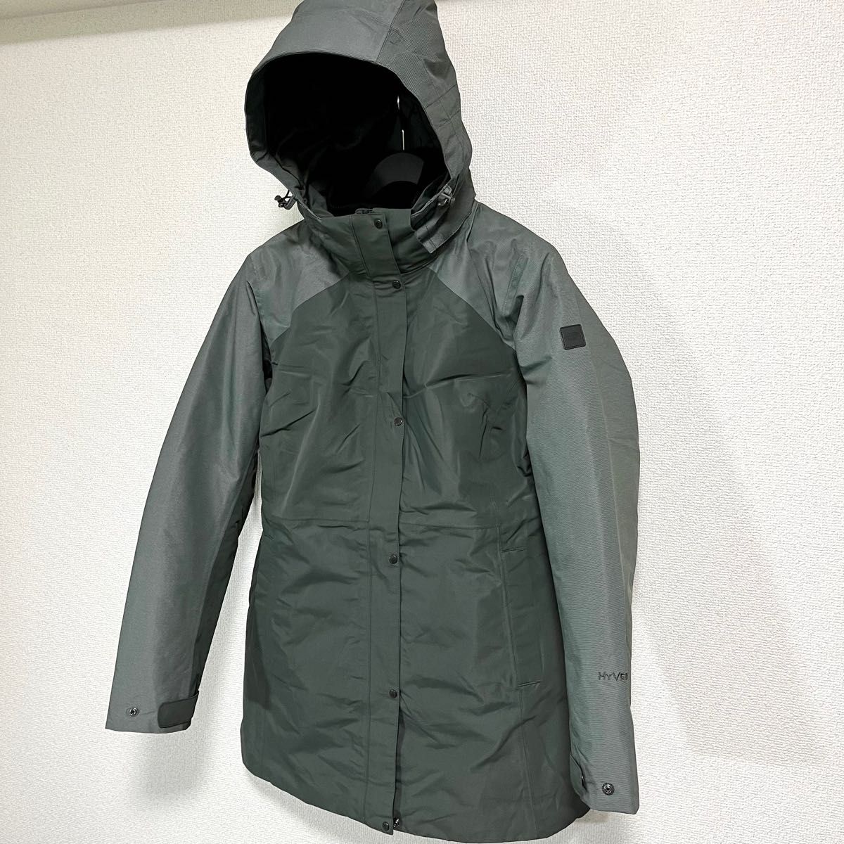 新品特価 ノースフェイス マウンテンコート 中綿ジャケット付 透湿防水 レディースS THE NORTH FACE フード着脱可能